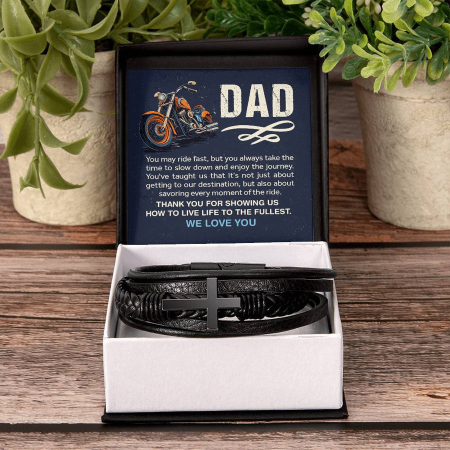 Father's Day Gifts from Daughter, Bracelet for Dad Birthday from Daughter and Son