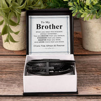 Load image into Gallery viewer, To My Brother Bracelet for Birthday, Unique Gift for Brother Christmas from Sister
