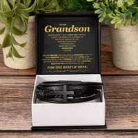 Load image into Gallery viewer, To My Grandson Bracelet, Meaningful Gift for Birthday, Graduation, Christmas from Grandparents
