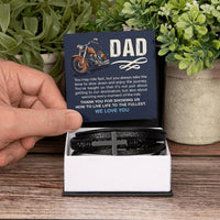 Load image into Gallery viewer, Father&#39;s Day Gifts from Daughter, Bracelet for Dad Birthday from Daughter and Son
