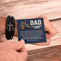 Load image into Gallery viewer, Father&#39;s Day Gifts from Daughter, Bracelet for Dad Birthday from Daughter and Son

