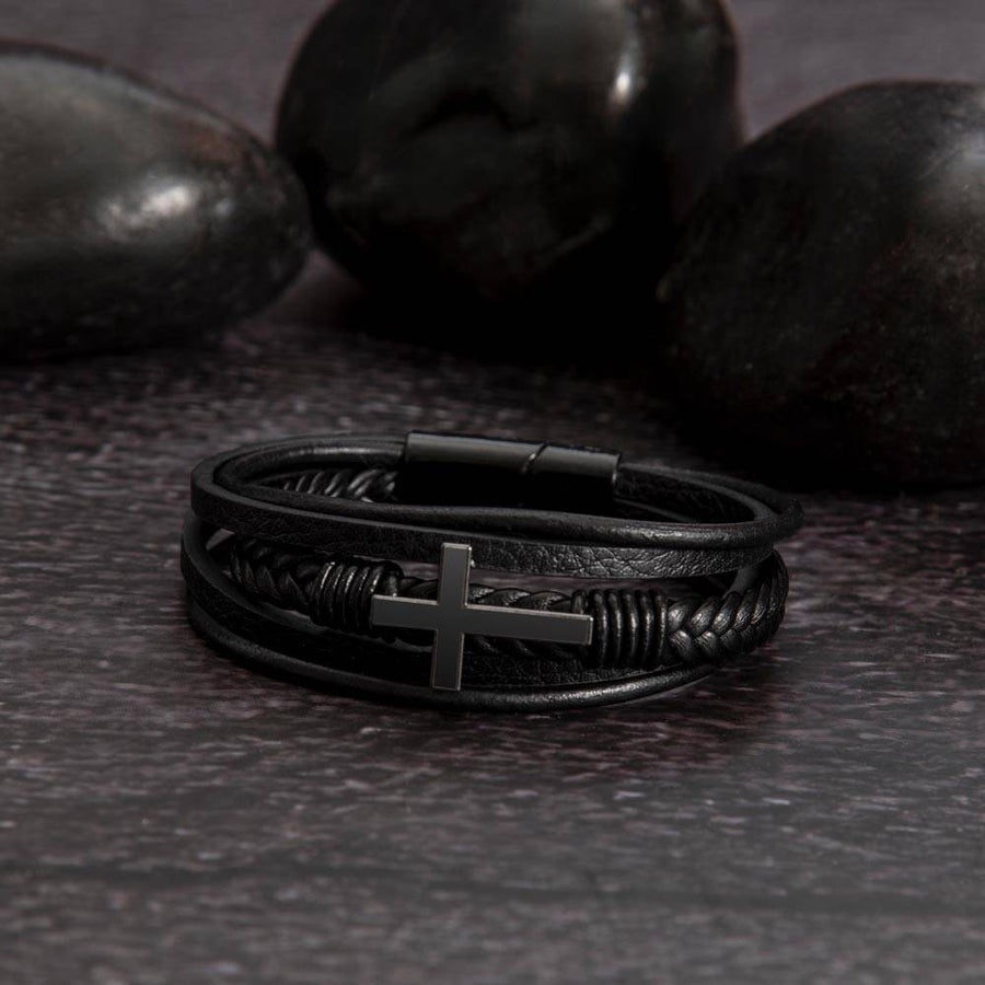To My Son Bracelet from Mom, Pray on It, Pray Over It, But Most of All Pray Through It