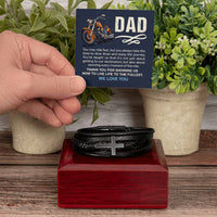 Load image into Gallery viewer, Father&#39;s Day Gifts from Daughter, Bracelet for Dad Birthday from Daughter and Son
