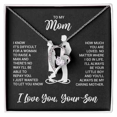 Load image into Gallery viewer, To My Mom Necklace from Son, Necklace for Mother from Son Jewelry Gifts for Mother&amp;#39;s Day, Christmas
