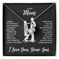 Load image into Gallery viewer, To My Mom Necklace from Son, Necklace for Mother from Son Jewelry Gifts for Mother's Day, Christmas
