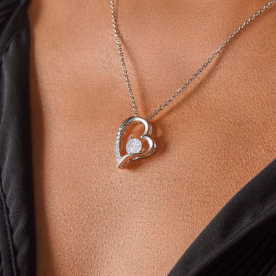 Load image into Gallery viewer, To My Mom Necklace from Daughter, For All the Time, I Love You Mom
