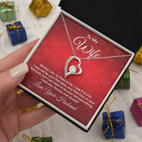 Load image into Gallery viewer, To My Wife Necklace from Husband, All That I Am, or Hope to Be, I Owe It to You

