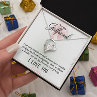 Load image into Gallery viewer, To My Girlfriend Gifts – Meaningful Love Message Card for Her, Romantic Surprise Gift
