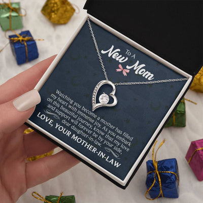Load image into Gallery viewer, New Mom Gifts from Mother in Law, My Love and Support Will Forever by Your Side
