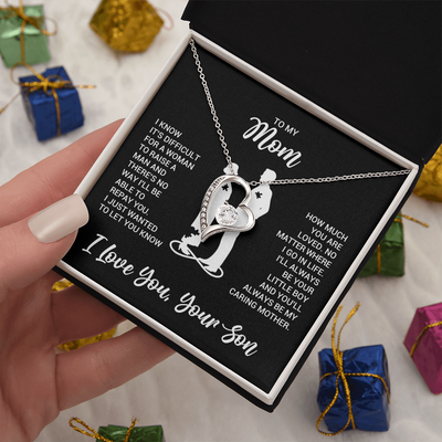 Load image into Gallery viewer, To My Mom Necklace from Son, Necklace for Mother from Son Jewelry Gifts for Mother&amp;#39;s Day, Christmas
