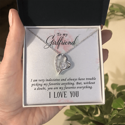 Load image into Gallery viewer, To My Girlfriend Gifts – Meaningful Love Message Card for Her, Romantic Surprise Gift

