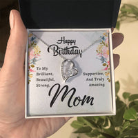 Load image into Gallery viewer, Women Birthday Necklace Mom from Daughter, Women Love Knot Necklace for Mom
