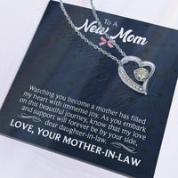 Load image into Gallery viewer, New Mom Gifts from Mother in Law, My Love and Support Will Forever by Your Side
