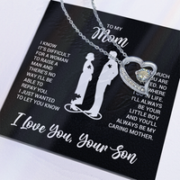 Load image into Gallery viewer, To My Mom Necklace from Son, Necklace for Mother from Son Jewelry Gifts for Mother's Day, Christmas

