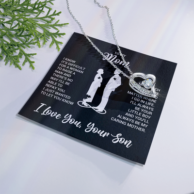 Load image into Gallery viewer, To My Mom Necklace from Son, Necklace for Mother from Son Jewelry Gifts for Mother&amp;#39;s Day, Christmas

