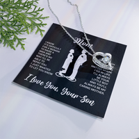 Load image into Gallery viewer, To My Mom Necklace from Son, Necklace for Mother from Son Jewelry Gifts for Mother's Day, Christmas
