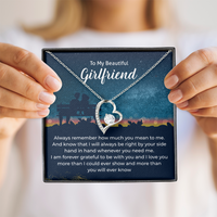 Load image into Gallery viewer, To My Girlfriend Necklace Xmas Gifts, I Love You More Than I Could Show &amp; More Than You Ever Know
