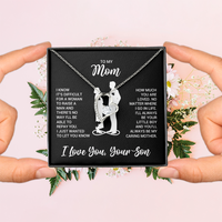 Load image into Gallery viewer, To My Mom Necklace from Son, Necklace for Mother from Son Jewelry Gifts for Mother's Day, Christmas

