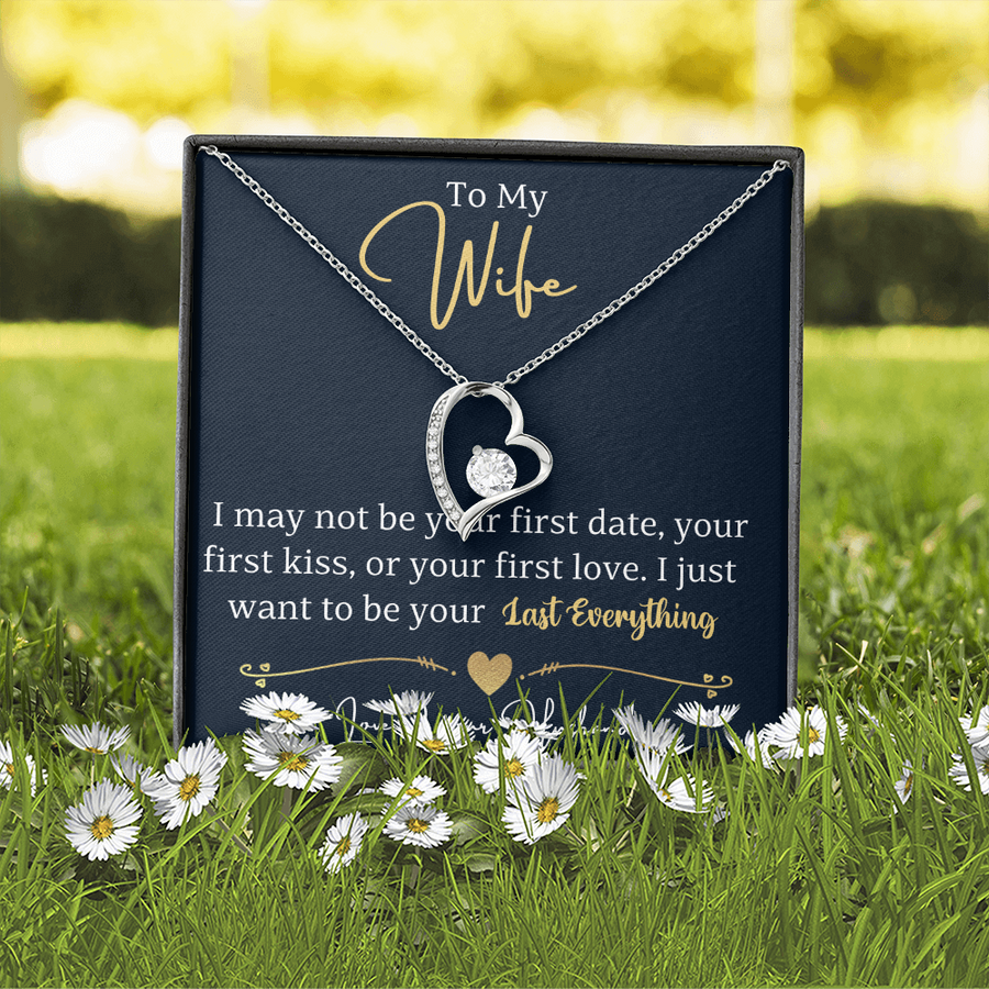 To My Wife Necklace from Husband, Wife Gift Necklace for Women, Birthday Anniversary Gifts