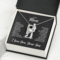 Load image into Gallery viewer, To My Mom Necklace from Son, Necklace for Mother from Son Jewelry Gifts for Mother's Day, Christmas
