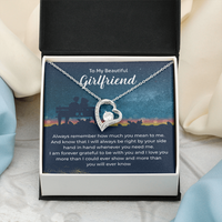 Load image into Gallery viewer, To My Girlfriend Necklace Xmas Gifts, I Love You More Than I Could Show &amp; More Than You Ever Know
