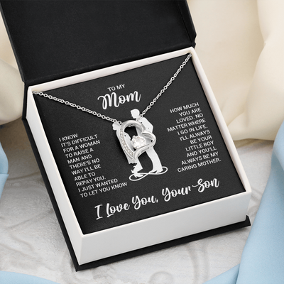Load image into Gallery viewer, To My Mom Necklace from Son, Necklace for Mother from Son Jewelry Gifts for Mother&amp;#39;s Day, Christmas
