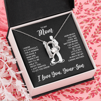 Load image into Gallery viewer, To My Mom Necklace from Son, Necklace for Mother from Son Jewelry Gifts for Mother's Day, Christmas
