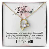 Load image into Gallery viewer, To My Girlfriend Gifts – Meaningful Love Message Card for Her, Romantic Surprise Gift
