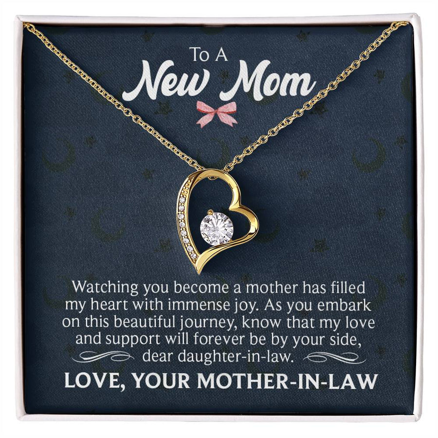 New Mom Gifts from Mother in Law, My Love and Support Will Forever by Your Side