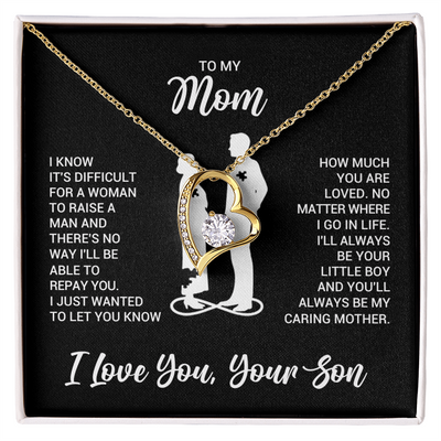 Load image into Gallery viewer, To My Mom Necklace from Son, Necklace for Mother from Son Jewelry Gifts for Mother&amp;#39;s Day, Christmas

