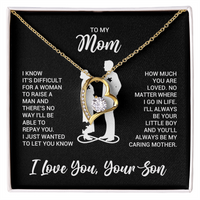 Load image into Gallery viewer, To My Mom Necklace from Son, Necklace for Mother from Son Jewelry Gifts for Mother's Day, Christmas
