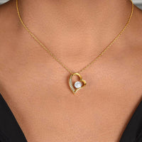 Load image into Gallery viewer, To My Wife Necklace from Husband, All That I Am, or Hope to Be, I Owe It to You
