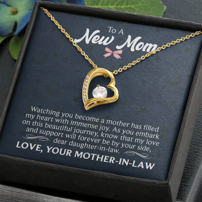 Load image into Gallery viewer, New Mom Gifts from Mother in Law, My Love and Support Will Forever by Your Side
