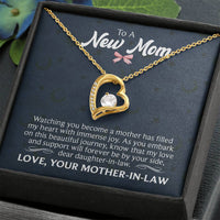 Load image into Gallery viewer, New Mom Gifts from Mother in Law, My Love and Support Will Forever by Your Side
