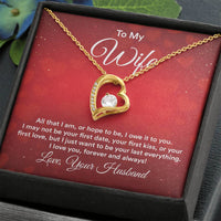 Load image into Gallery viewer, To My Wife Necklace from Husband, All That I Am, or Hope to Be, I Owe It to You
