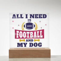 Load image into Gallery viewer, Unique Gift for Football Lovers, Birthday Gifts for Dog Lovers, Night Light Gift for Her
