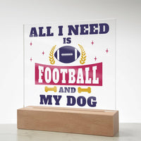 Load image into Gallery viewer, Unique Gift for Football Lovers, Birthday Gifts for Dog Lovers, Night Light Gift for Her
