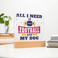 Load image into Gallery viewer, Unique Gift for Football Lovers, Birthday Gifts for Dog Lovers, Night Light Gift for Her
