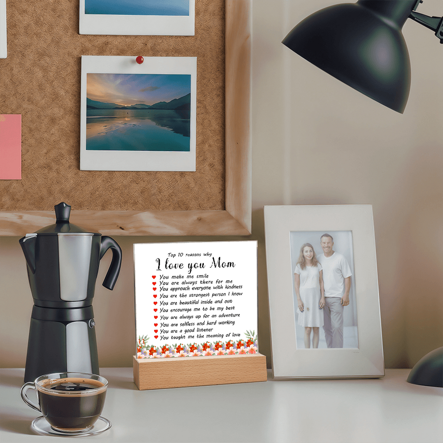 Mother's Day Gifts from Daughter and Son, Top 10 Reasons Why I Love You Mom