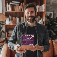 Load image into Gallery viewer, To My Son Printed Acrylic Plaque with LED Base – Birthday, Graduation, Holiday Gift
