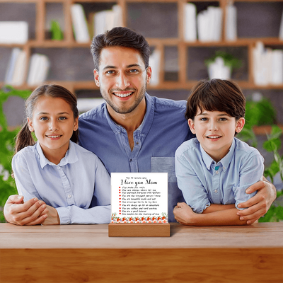 Load image into Gallery viewer, Mother&amp;#39;s Day Gifts from Daughter and Son, Top 10 Reasons Why I Love You Mom
