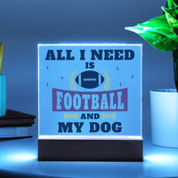 Load image into Gallery viewer, Unique Gift for Football Lovers, Birthday Gifts for Dog Lovers, Night Light Gift for Her
