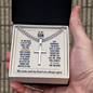 To My Son - My Heart Is Always Open - Cross Necklace