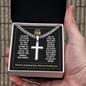 To My Son - Forever Proud of You - Cross Necklace