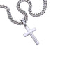 To My Son Always and Forever Personalized Cross Necklace Gift