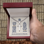 To My Son - My Heart Is Always Open - Cross Necklace