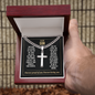 To My Son - Forever Proud of You - Cross Necklace