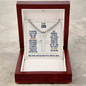 To My Son - My Heart Is Always Open - Cross Necklace