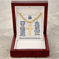 To My Son - My Heart Is Always Open - Cross Necklace